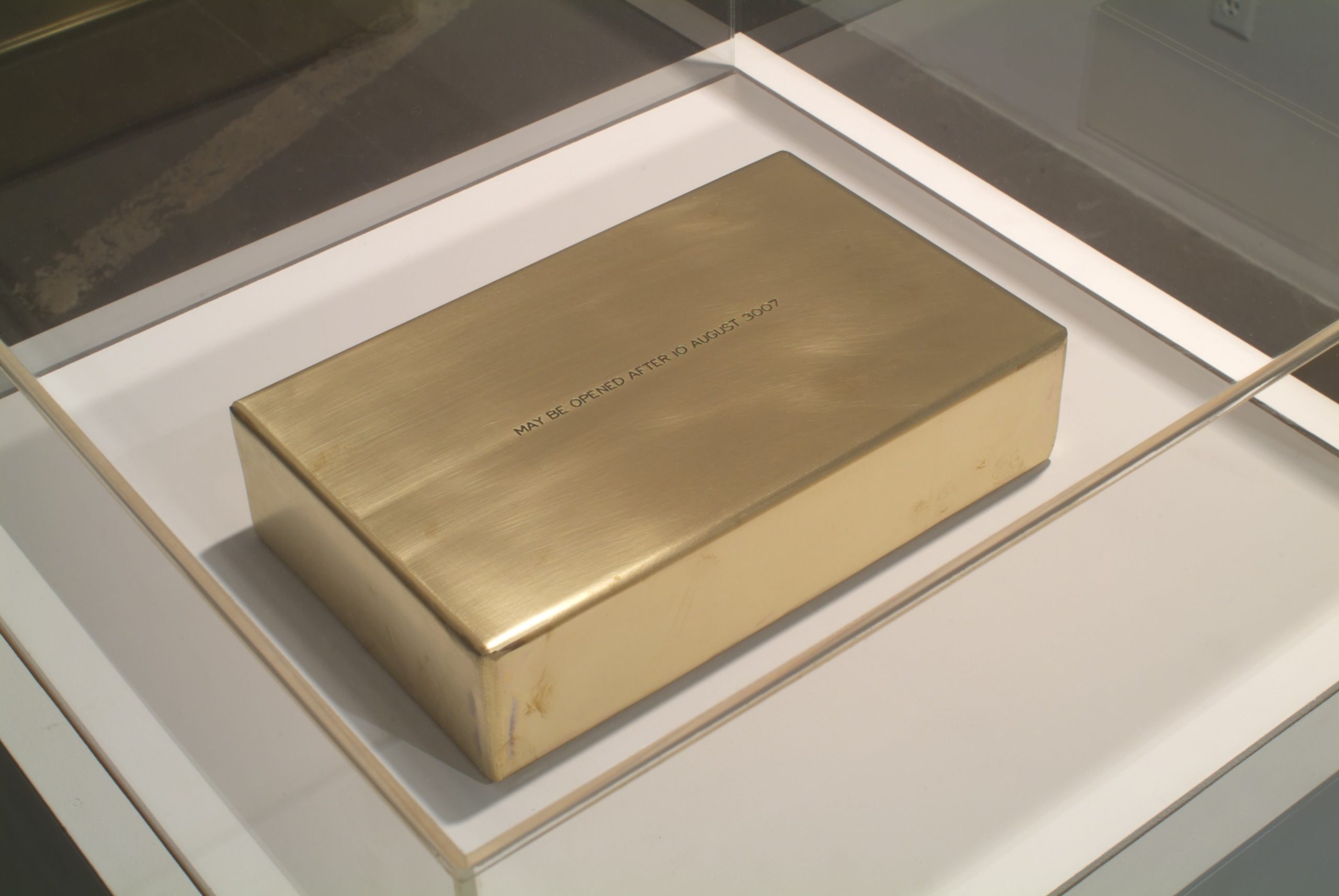 Time Capsule (For 10 August 3007), 2007